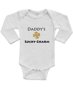 Infant Long Sleeve Onesie - Daddy's Lucky Charm