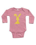 PandoraTees Infant Long Sleeve Onesie - Bunny
