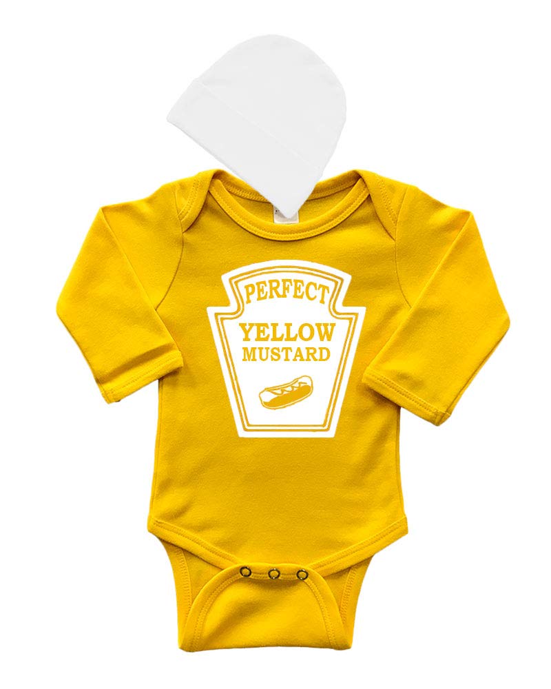 PandoraTees Condiments Baby Outfit, Ketchup, Mustard, Soy Sauce Baby outfit, Gift set