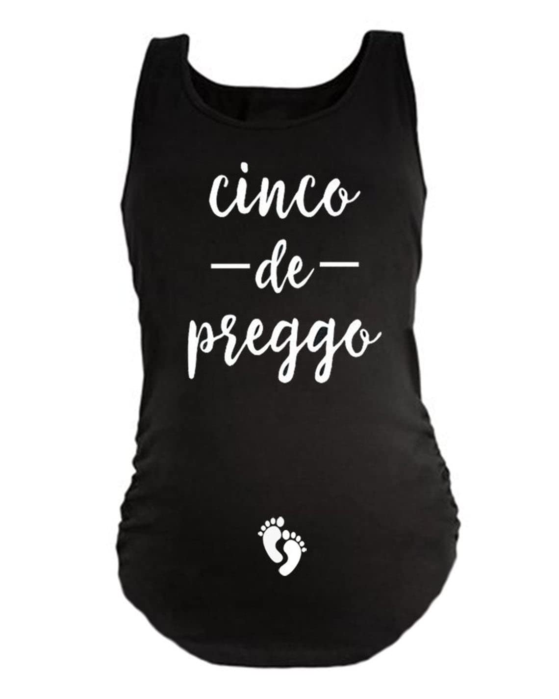 Cinco de Mayo Maternity Tank Top - Cinco de Preggo