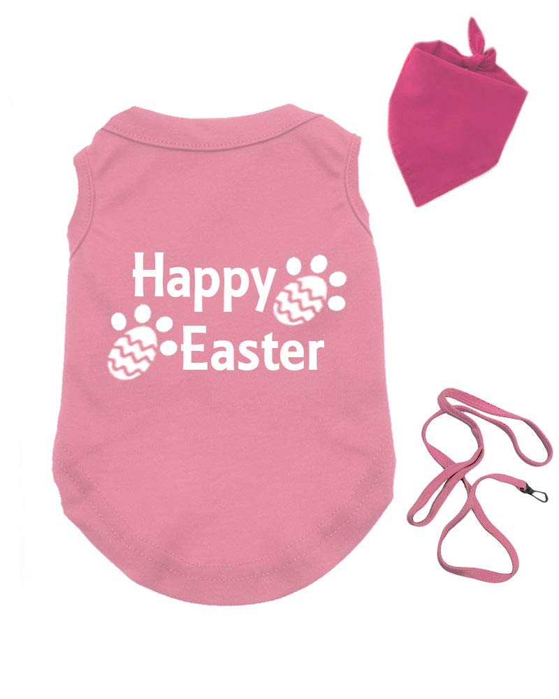 PandoraTees Dog Easter Shirt - Happy Easter
