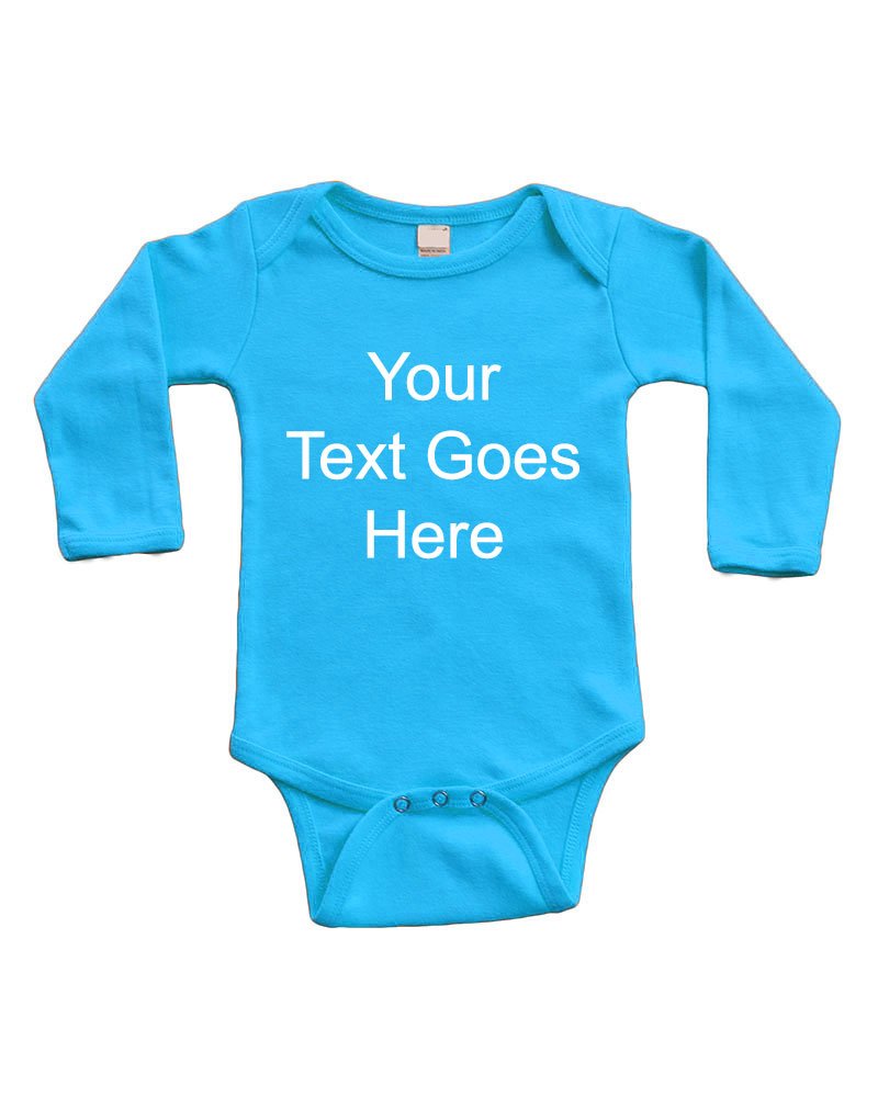 Infant Long Sleeve Bodysuit - Personalize it with Custom Print