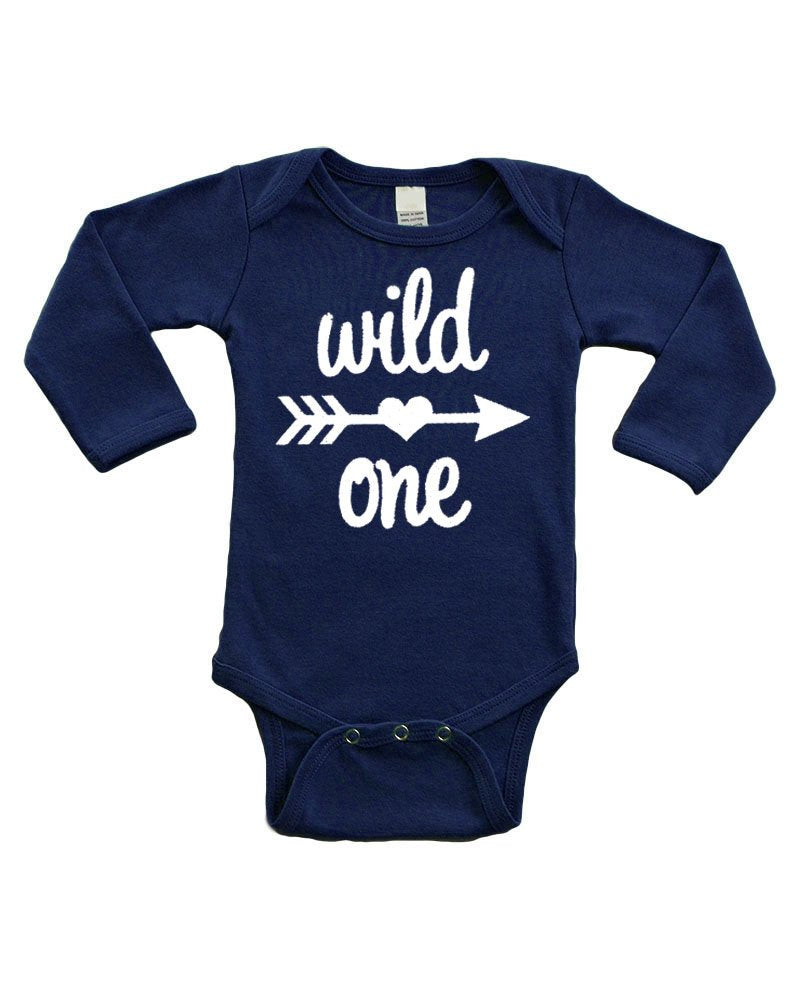 Infant Long Sleeve Bodysuit - Wild One