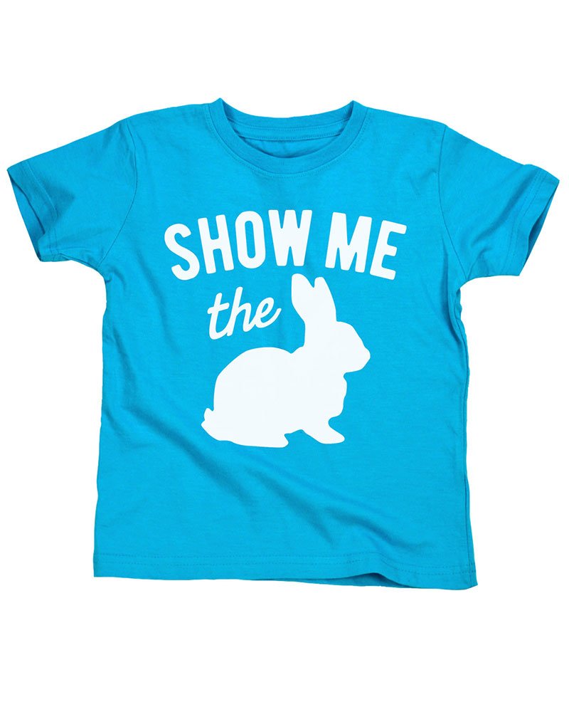 PandoraTees Short Sleeve T-Shirt - Show Me the Bunny