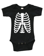 PandoraTees Short Sleeve Bodysuit - Skeleton