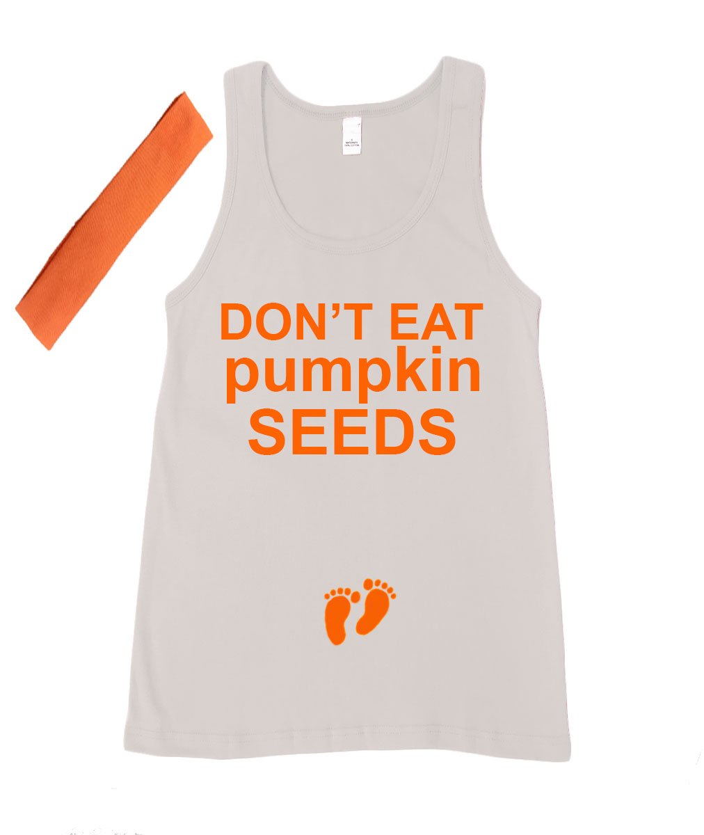 Maternity Tank Top - Don't Eat Pumpkin Seeds