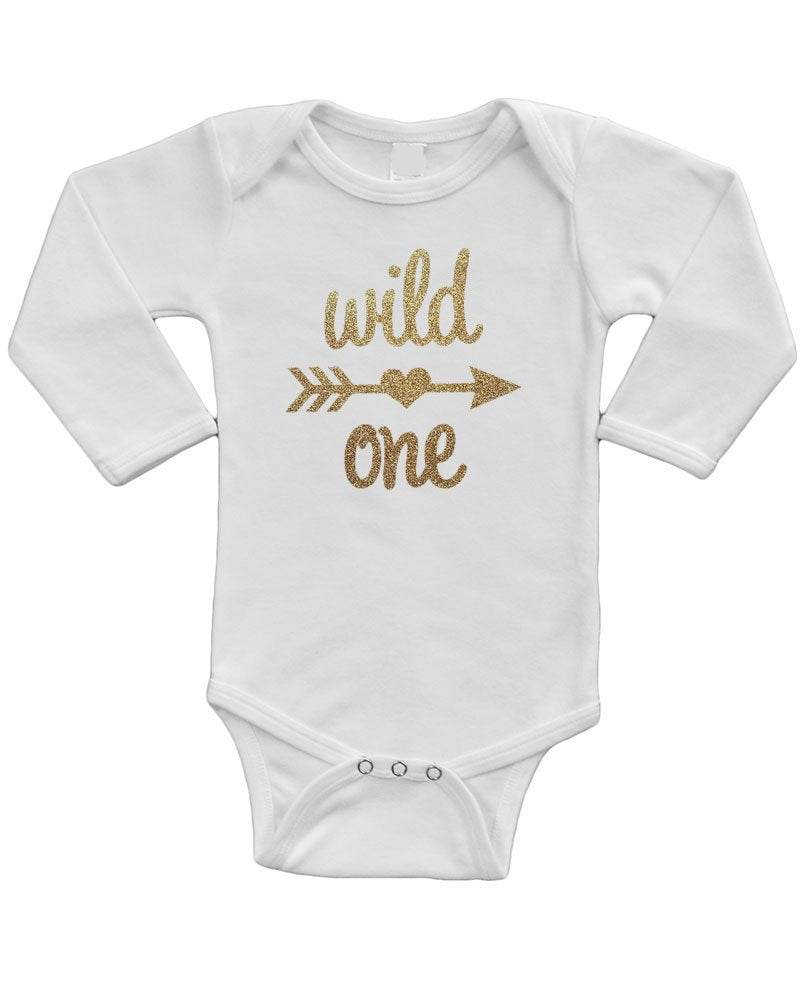 Infant Long Sleeve Bodysuit - Wild One