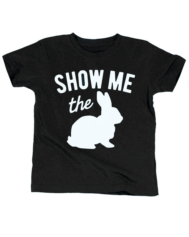 PandoraTees Short Sleeve T-Shirt - Show Me the Bunny
