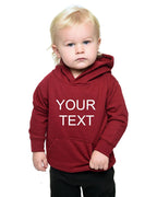 Infant Fleece Hoddie - Personalize it with Custom Print