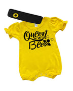 PandoraTees Cute Baby Girl Gift Set - Queen Bee