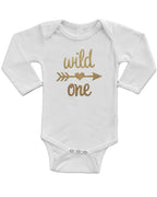 Infant Long Sleeve Bodysuit - Wild One