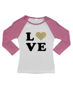 Women Raglan T-Shirt - Love