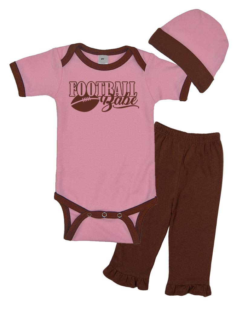 Baby Girls Football Outfit Git Set - Football Babe