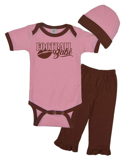 Baby Girls Football Outfit Git Set - Football Babe