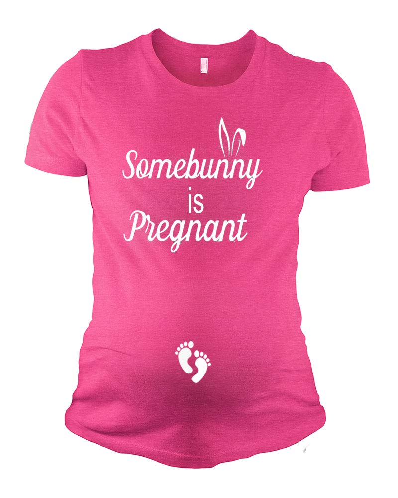 PandoraTees Easter Maternity Shirt - Somebunny is Pregnant