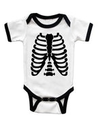 PandoraTees Short Sleeve Bodysuit - Skeleton