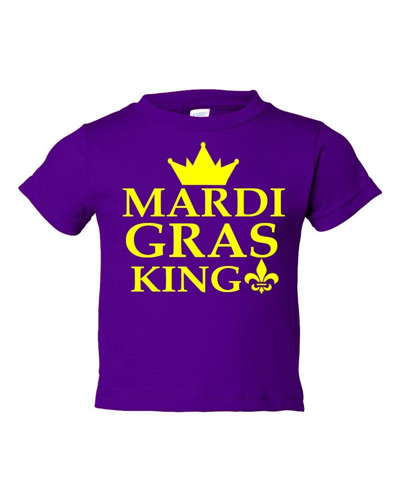 Unisex Short Sleeve T Shirt - Mardi Gras King