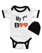 Short Sleeve Bodysuit & Cap Set - My 1st Boo