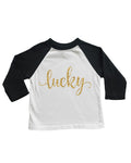 PandoraTees Unisex Baseball Tee - Lucky