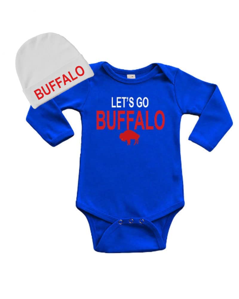 PandoraTees Baby Gift Set - Lets go Buffalo