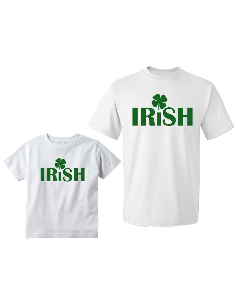 Matching Set -Irish/Irish - Short Sleeve Kids & Adult Unisex T-Shirt