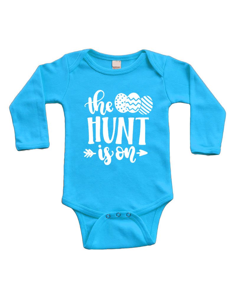 Infant Long Sleeve Onesie - the Hunt is on