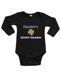 Infant Long Sleeve Onesie - Daddy's Lucky Charm