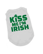 PandoraTees St. Patrick's Day Dog T-Shirt - Kiss me I am Irish