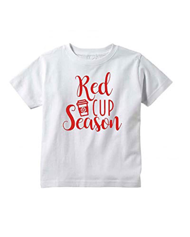 Matching Christmas T-Shirts for Family -Red Cup Season, Infant Toddle, Youth, Adult, Dog Christmas Outfits