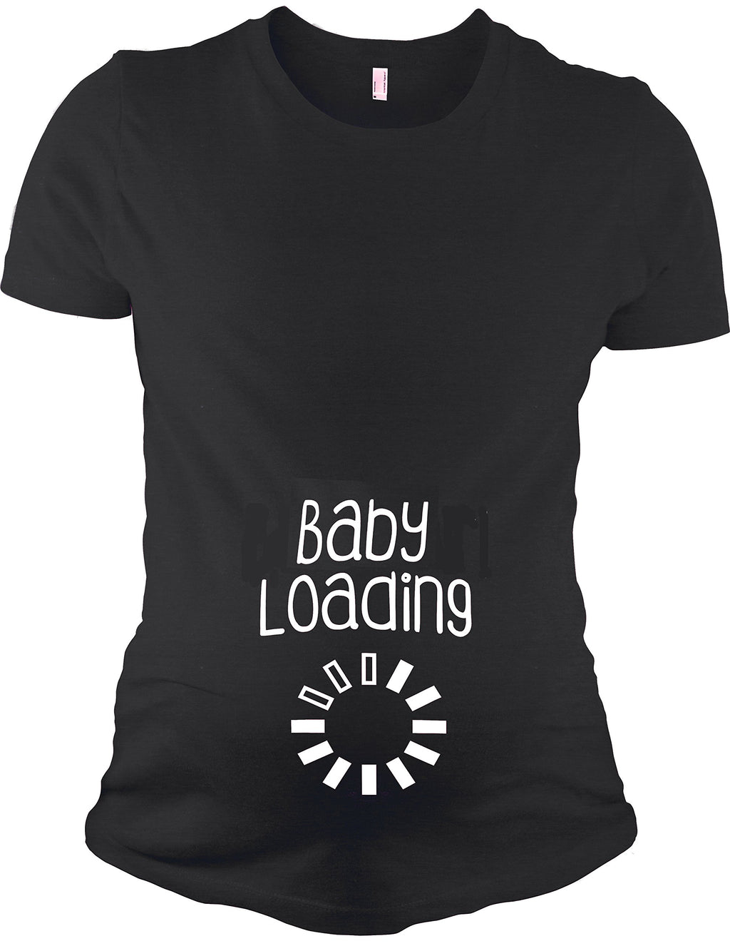 PandoraTees Maternity Short Sleeve T-Shirt - Baby Loading …