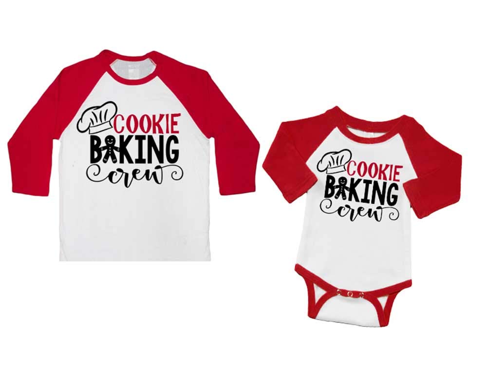 PandoraTees Matching Christmas Shirts - Cookie Baking Crew