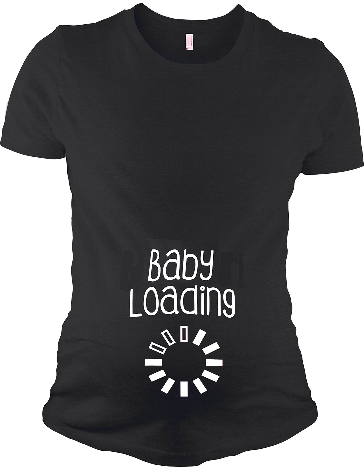 PandoraTees Maternity Short Sleeve T-Shirt - Baby Loading …