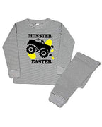 Toddler Easter 2 Piece Set Easter Boys Gift - Monster Easter