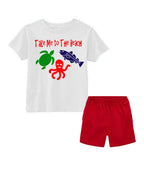 PandoraTees Boys Outfit - Take Me to The Beach