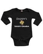 Infant Long Sleeve Onesie - Daddy's Lucky Charm