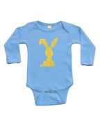 PandoraTees Infant Long Sleeve Onesie - Bunny