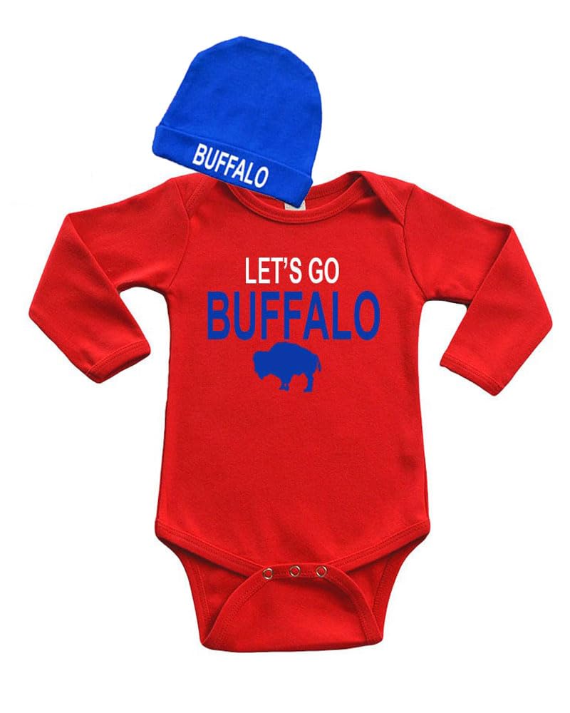 PandoraTees Baby Gift Set - Lets go Buffalo