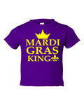 Unisex Short Sleeve T Shirt - Mardi Gras King