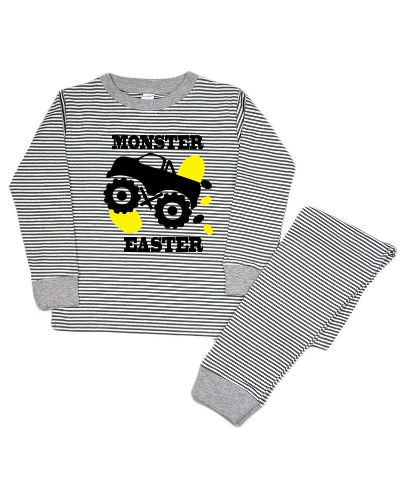 Toddler Easter 2 Piece Set Easter Boys Gift - Monster Easter
