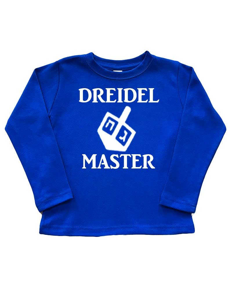 PandoraTees Long Sleeve T-Shirt - Dreidel Master