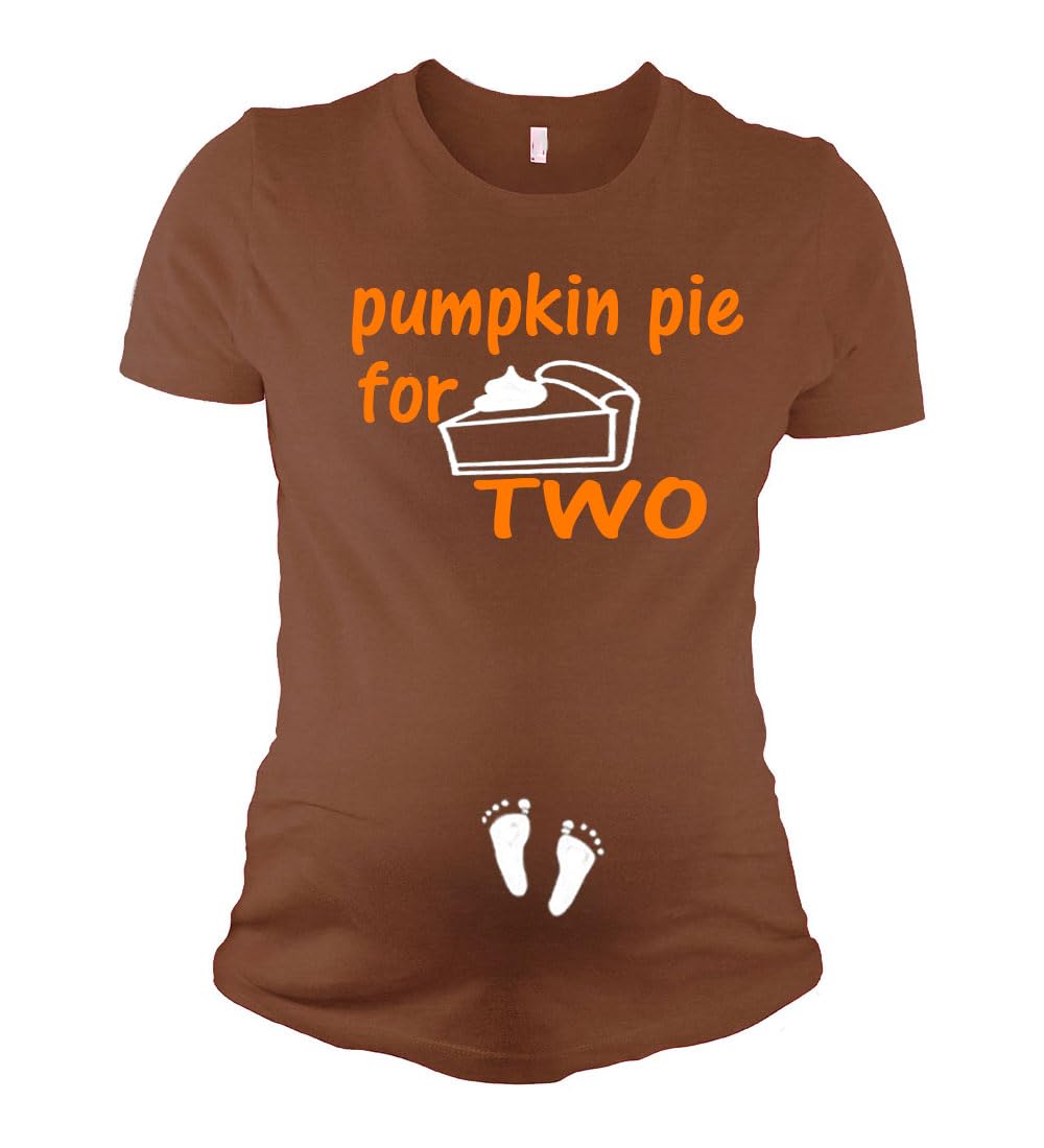 Maternity Thanksgiving Tee - Pumpkin Pie for Two