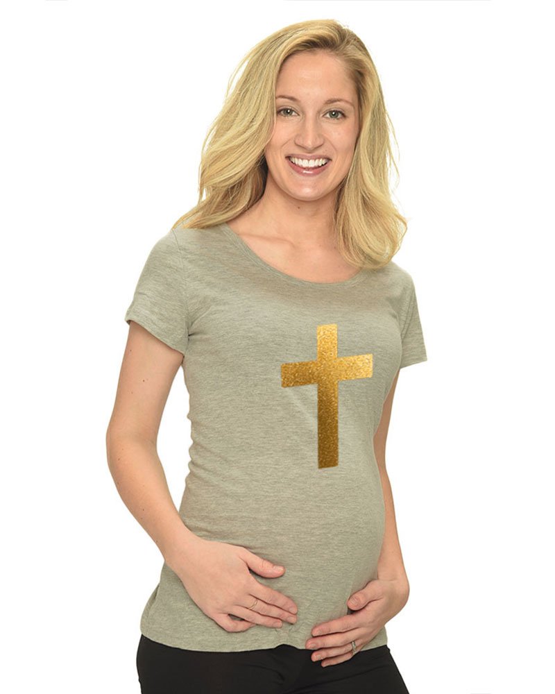 Maternity Short Sleeve T-Shirt - Holy Cross