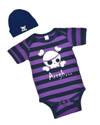 PandoraTees Pirate Baby Bodysuit Outfit