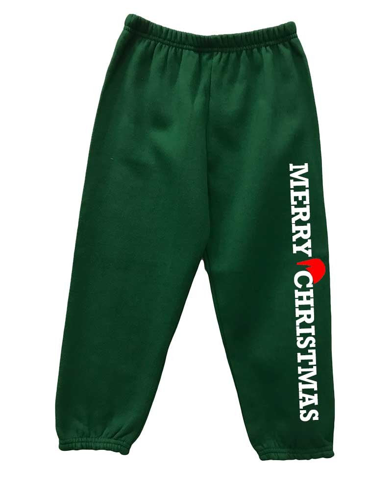 Toddler Fleece Trousers, Matching Family Fleece Pants - Merry Christmas