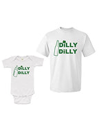 Matching Set -Dilly Dilly - Short Sleeve Bodysuit & Adult Unisex T-Shirt