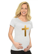 Maternity Short Sleeve T-Shirt - Holy Cross