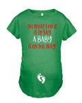 PandoraTees Christmas Couples Pregnancy Reveal T-Shirts