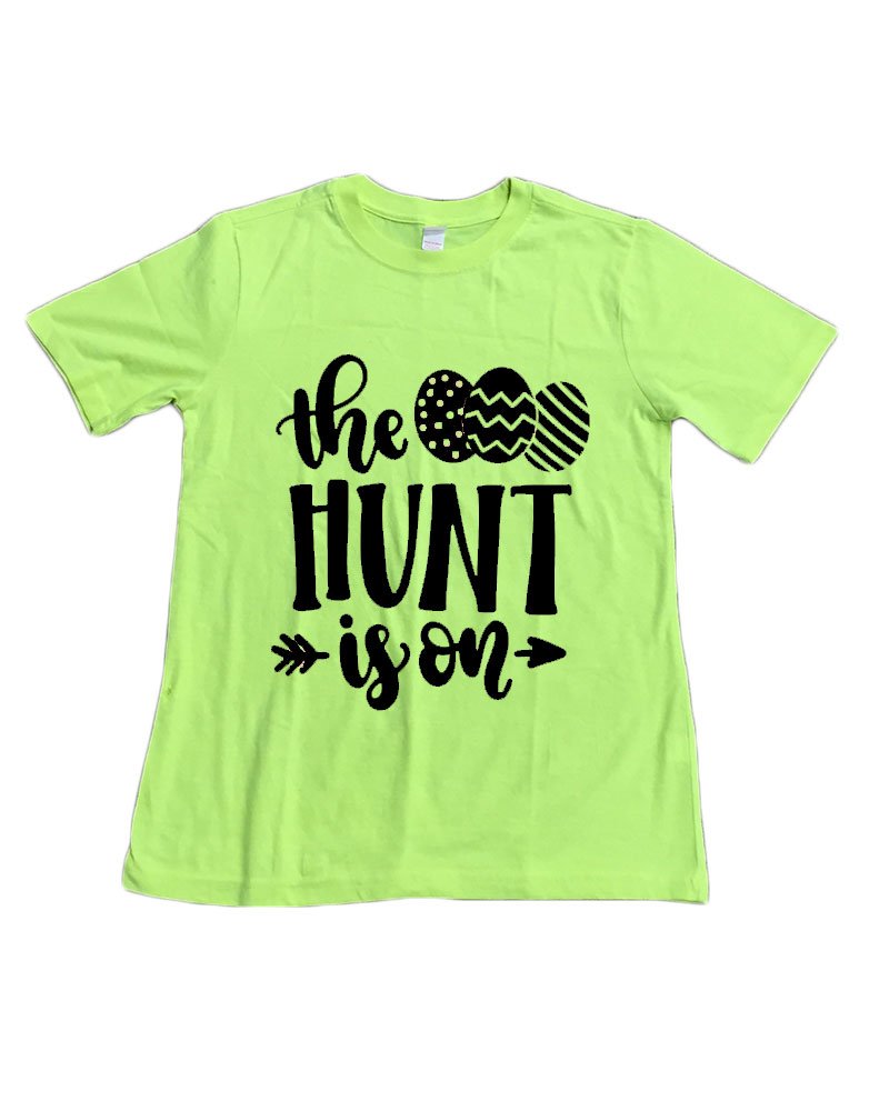 Toddler Easter T-Shirt - the Egg Hunt is on