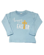 PandoraTees Kids Long Sleeve T-Shirt - Happy Easter