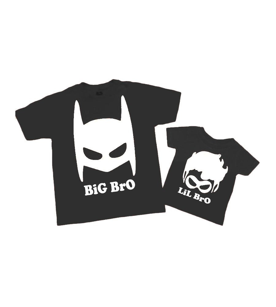 Matching Set -Lil Bro/Big Bro(Super Hero)- Short Sleeve Infant & Toddler T-Shirt